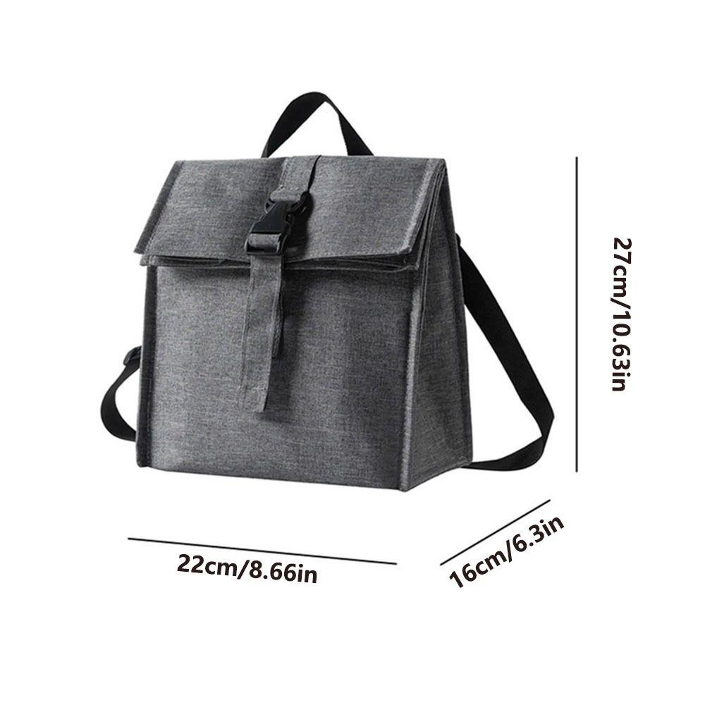 Leak-Proof Thermal Bag Waterproof Picnic Pack Japanese Style Insulated Lunch Bag  Camping