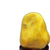 Yellow Dragon Jade Decorative Stone: Feng Shui Ornament for Home Entrance