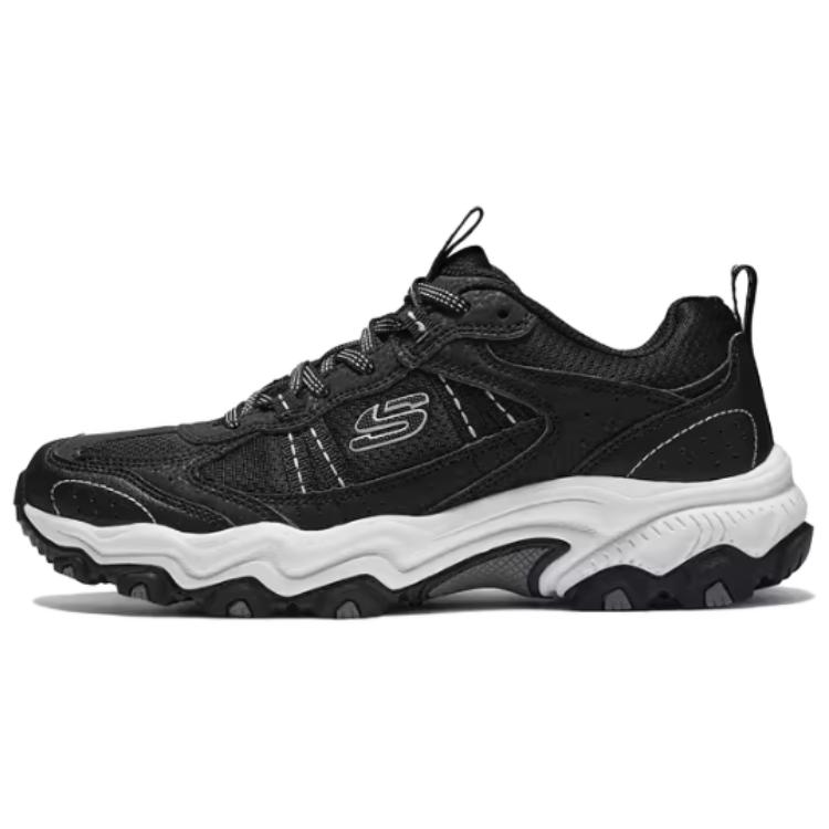 Skechers Stamina Women Black Low Top Running Shoes 180125-BKW