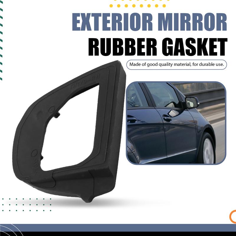 Exterior Mirror Rubber Gasket Formercedes Fora Forb Class W169 W245 Rearview Mirror Rubber Pad