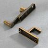 Retro Window Door Lock Home Hardware Metal Door Latch Accessories Bronze Box Latch