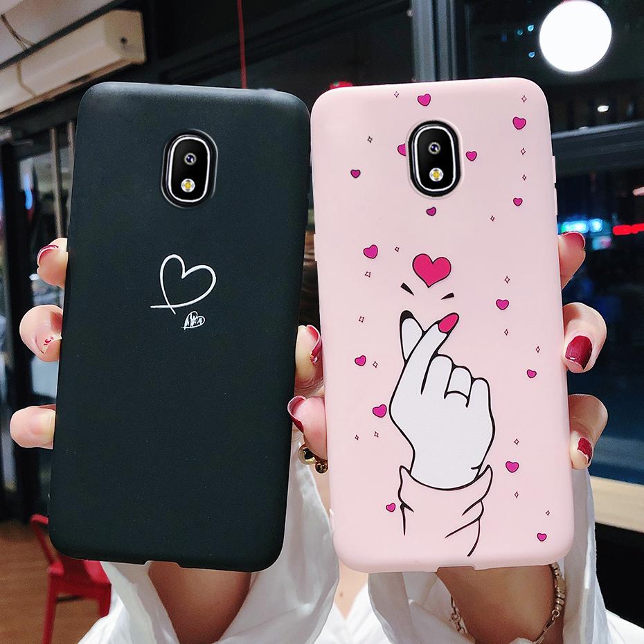 Мягкий чехол-конфета силиконовый чехол для телефона на для samsung galaxy j7 j5 j3 j 7 5 3 pro 2017 j330f j530f чехол тпу задняя крышка coque