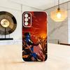 Мультяшный Чехол для Телефона I-Invincible Для Samsung A10,12,20,21S,30,31,40,50,51,52,70,71 Прозрачная Крышка