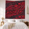 Ethnic Tribal Patterns Custom Your Name Wall Decor Tapestry Art For Pet Memorial Birthdaywedding Party Backdrop Family Gift