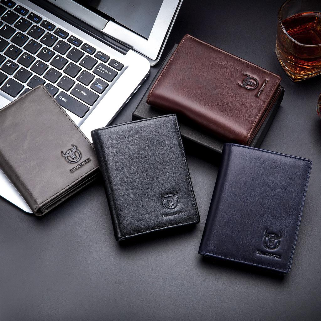 Leather Wallet Large Capacity Wallet Credit Card Holder for Men with 15 Card Slots