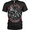 Only A Biker T-Shirt Funny Motorcycle Rider Motorbike