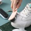 Household Shoe Brush Laundry Brush Soft Bristled Brush Non Damaging Shoe and Clothing Cleaning Brush Long Handled Brush