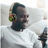 Новые Bluetooth-наушники с граффити, Hi-Fi звук, басы, складные, беспроводные, со встроенным микрофоном, наушники