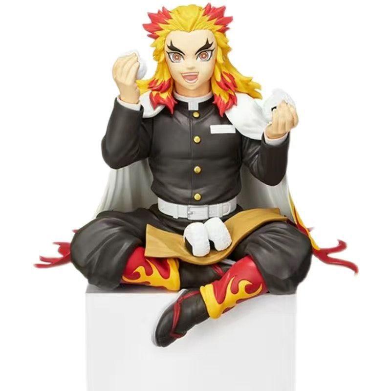 Kimetsu No Yaiba - Рисовый шарик Танджиро Незуко Зеницу Украшения Для Рабочего Стола Корпуса ПК И Автомобиля Аниме Фигурка Модель Кукла Игрушка Подарок