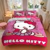 3pcs Hello Kitty Cover Set, 1 Cover + 2 Pillowcases (No Insert), Bedding for All Seasons, Bedding,Bedroom Decor yy250922072