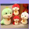 Year Of The Snake Mascot Plush Toy Cute Cartoon Zodiac Children Holiday Doll