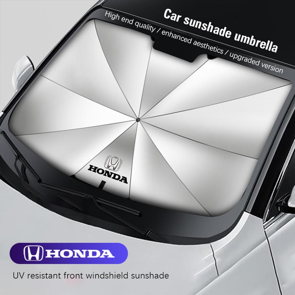 Car Front Window Sunshade Umbrella Sun-proof Car accessories For Honda Civic Fit Jazz Accord Pilot CRV Odyssey Passport City HRV XL7