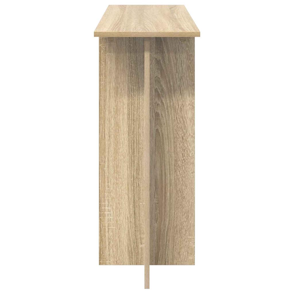 Console Table Sonoma Oak 100 x 30 x 75 cm Engineered Wood