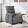 VidaXL Electric Massage Recliner Dark Grey Fabric, Electric Massage Chair, Recliner 3203967