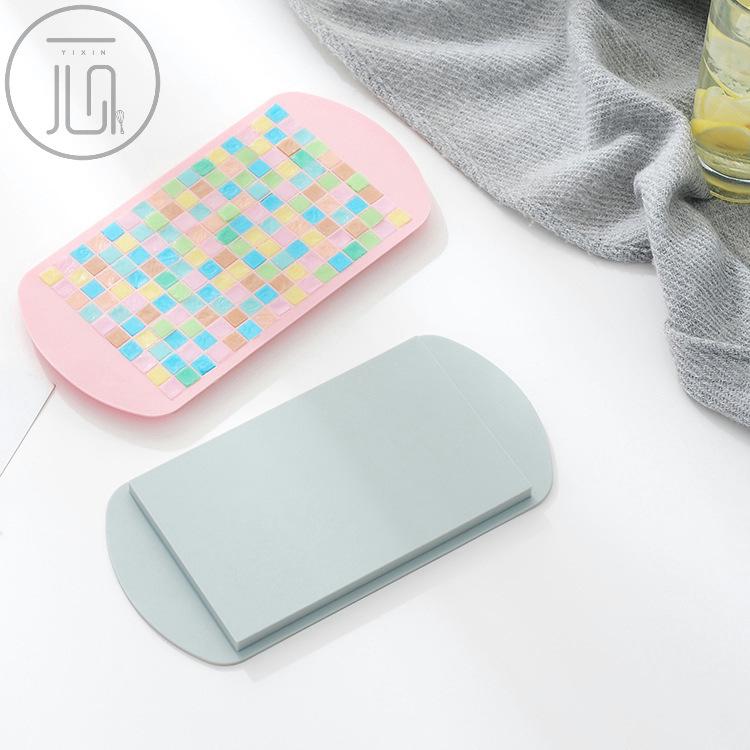 160 Маленький квадратный силиконовый лоток для льда, мини-форма для измельченного льда, льдогенератор, форма для кубиков льда, коробка для льда