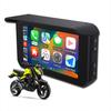 Мотоцикл Carplay IP65 Водонепроницаемый 1080P 5-дюймовый WiFi беспроводной Android-Auto DVR монитор Видеорегистратор Навигация для мотоцикла