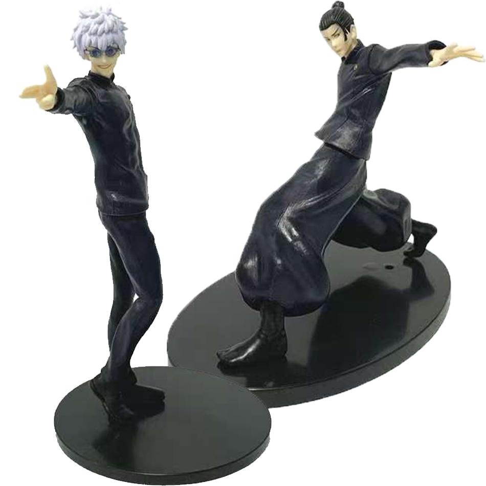 2pcs/set JJK Anime Figures Gojo SATORU and Geto Suguru Action Figure Geto Suguru figurine Collectible Model Dolls toy anime Gift