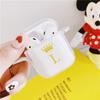 Золотая Корона Алфавитная Буква Чехол для Наушников для Airpods 4-го 3-го 2 Pro Ударопрочный Чехол для Airpod 2 3 1 Защитный Аксессуар Корпус