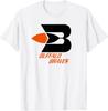 Футболка Buffalo Braves Ретро Баскетбольная 100% Хлопок Мужские Футболки Топ