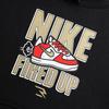 Nike Флисовая толстовка с капюшоном и логотипом 3BRAND для детей, с цветовыми блоками