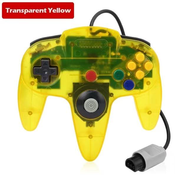 Проводной игровой контроллер для N64 - Прозрачный