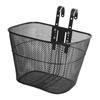 Detachable Front Bike Basket,Metal Wire Basket,with Hooks Adjustable Fitting for Outdoor