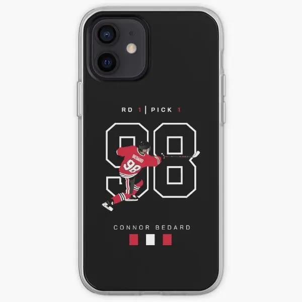 Коннор Бедард Арт с драфта Чехол для iPhone Защитный Чехол для телефона Настраиваемый для iPhone X XS XR Max 11 12 13 14 Pro Max Mini 6 6S 7 8 Plus