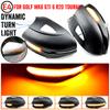 Turn Signal LED Dynamic Side Mirror Flashing Indicator Light Sequentially For VW Volkswagen Golf 6 MK6 GTI R20 2008-2014