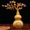 Money Tree Gourd Turns Around and Around, Fortune Decorations, Home Furnishing Fortune Tree Fortune Ornaments, Metal Handicrafts
