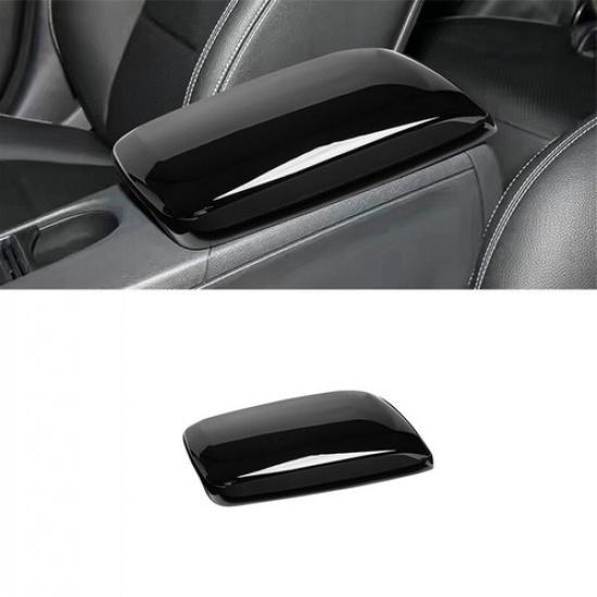 Bright Black Car Central Armrest Box Cover Case For Benz A B CLA GLA 2015-
