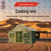 Jianshen 4x6м Открытая Логистическая Кухня и Столовая Палатка