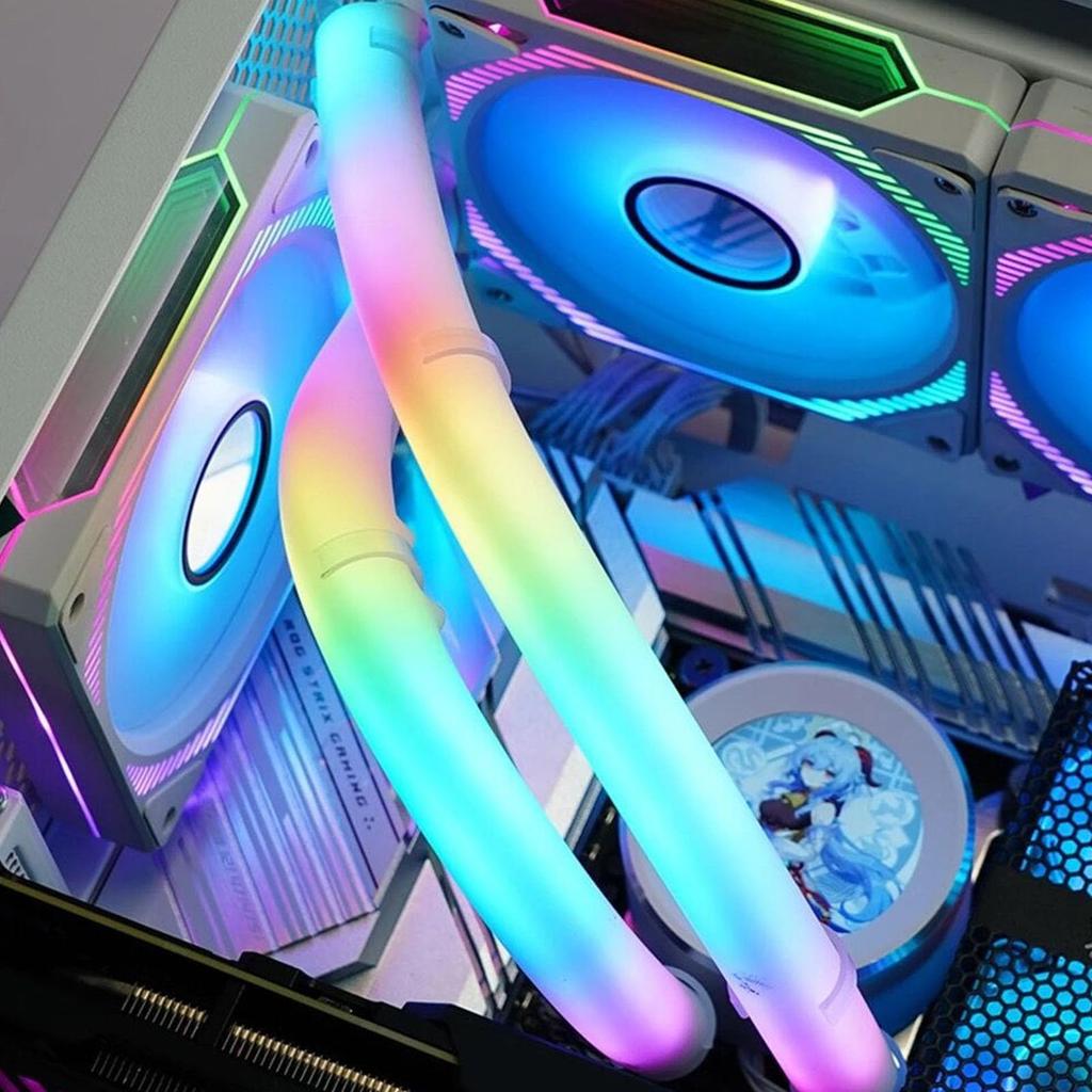 Две трубки водяного охлаждения ARGB, 5V 3PIN