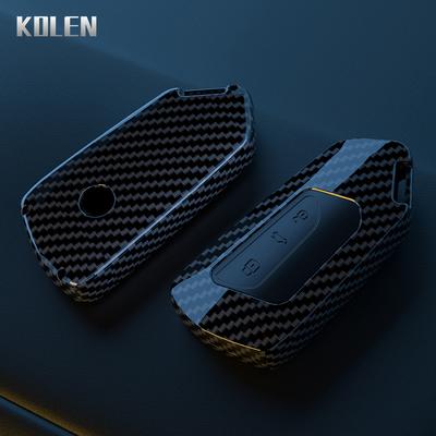 ABS Чехол для ключа автомобиля Крышка Корпус Брелок Для VW Volkswagen Golf 8 MK8 Skoda Octavia A8 Seat Leon MK4 Cupra Formentor Tarraco Аксессуары