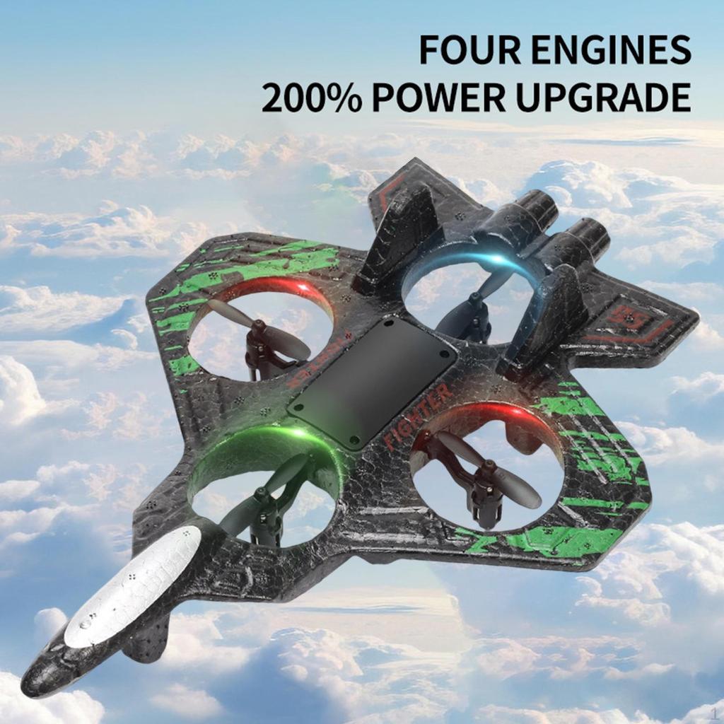 4 Channel Fixed Wing Foam Remote Control Airplane Toy for Young Pilots