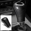 Carbon Fiber Gear Shift Knob Cover Trim Fit For Mercedes-Benz W204 C E G GLS Class