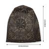 Модные тонкие шапки викингов Vegvisir Compass OrnaUnisext Bonnet Special Skullies Шапки Шапки