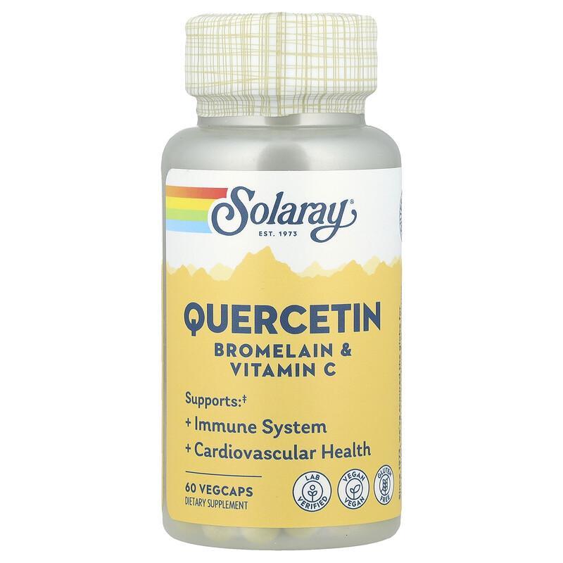 Quercetin, Bromelain & Vitamin C, 60 VegCaps