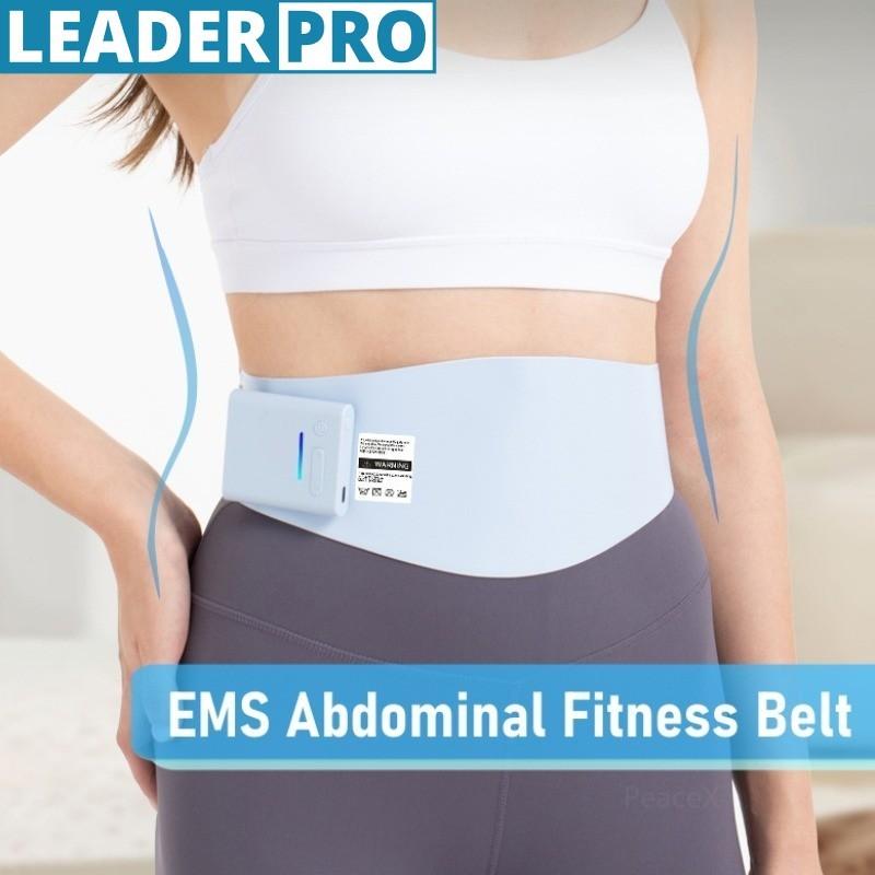 Умный EMS Тренажер для пресса Похудение Поддержка талии Вибрационный нагревающий массажер Пояс для похудения и формирования тела