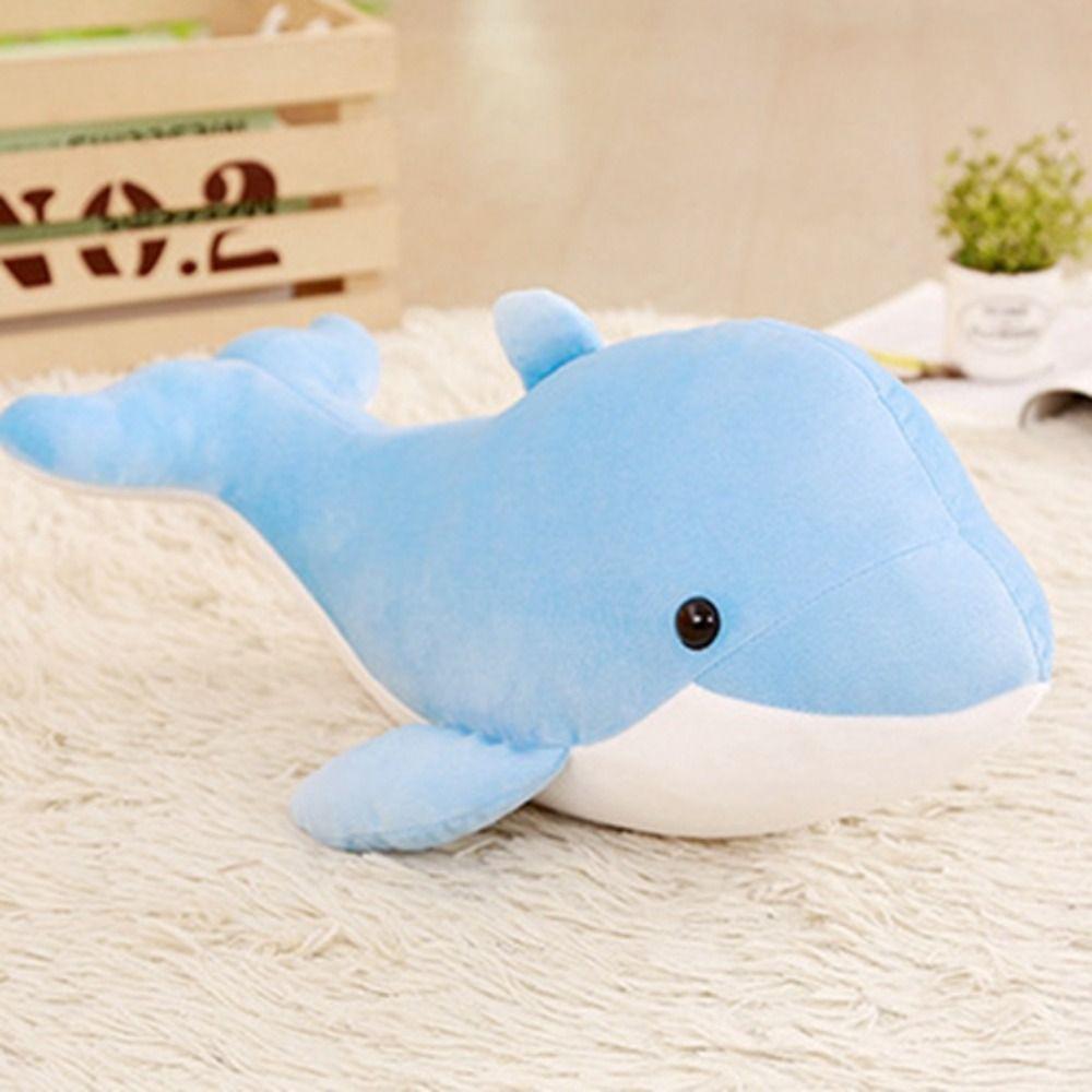 Plush Dolphin Plush Toy Stuffed Dolphin Sofa Pillow Dolphin Stuffed Toys  Home Decor