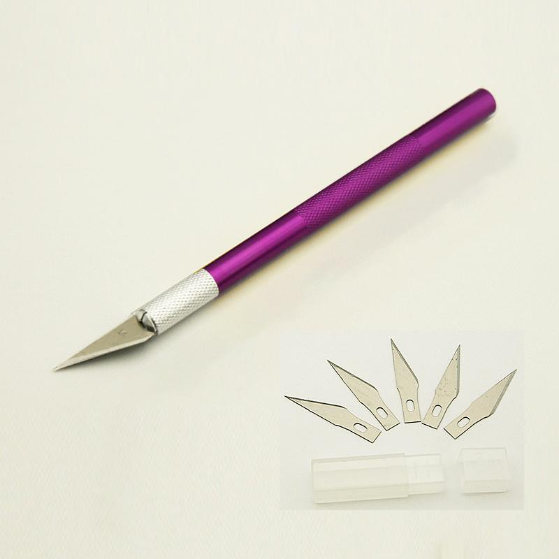 Металлический скальпель, нож, набор инструментов, противоскользящие лезвия, гравировальные ножи для поделок, печатная плата мобильного телефона, хобби, ремонт, ручные инструменты