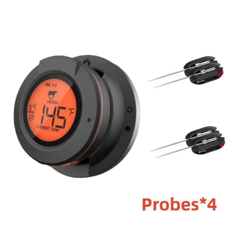 Bluetooth Thermometer Digital Sensor For High 500 Degrees Oven Grill Barbecue Meat Meat BBQ Cooking Kitchen Accessories Tools