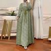 Round Casual Zanzea Women Neck Loose Long Sleeve Print Dress