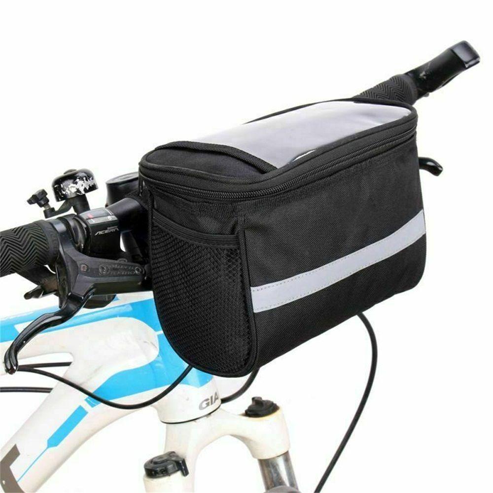Outdoor Bike Pouch Cycling Equipment Pannier Front Tube Basket Bicycle Bag Bike Handlebar Bag