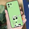 Cartoon Alien Case For Xiaomi POCO X3 X5 F5 Pro C65 X4 F3 F4 M5s Mi 11T 12T 13T 12 Lite 14 13 Pro Cover