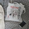 Японская y2k повседневная женская холщовая сумка Harajuku сумка-шоппер Ulzzang большая вместимость ins панк хип-хоп аниме женские сумки на плечо