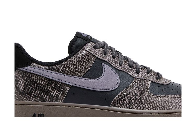 Nike Air Force 1 Low Off Noir Змеиная кожа