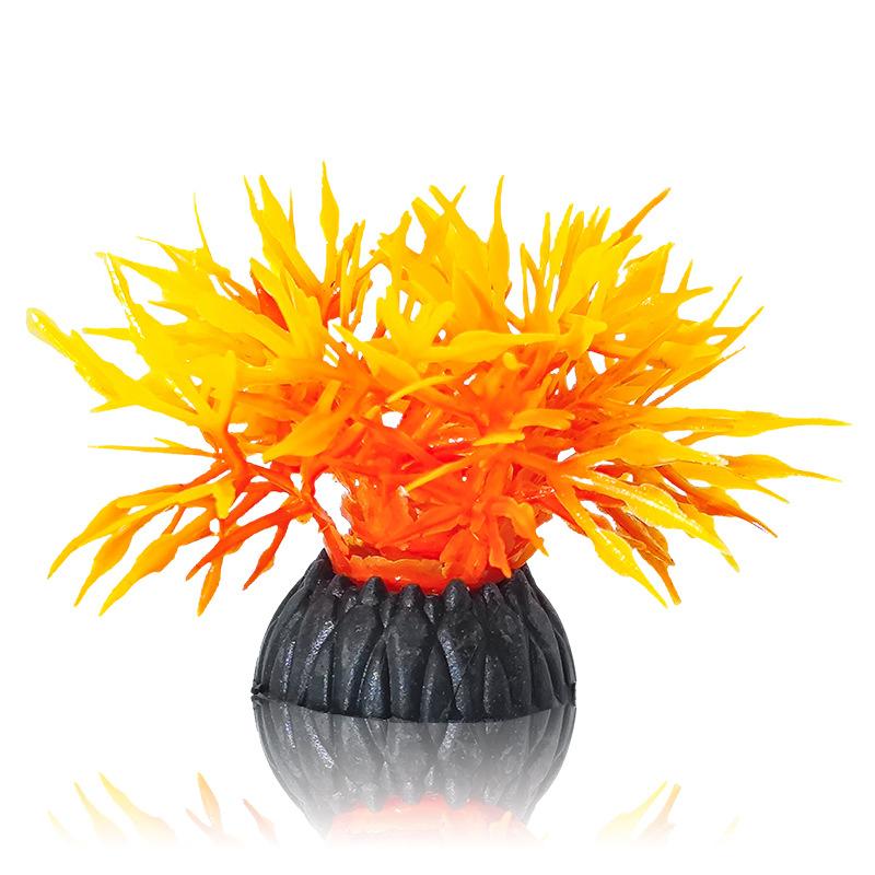 Защита окружающей среды Декорация для аквариума Имитация водных растений Искусственные растения Аквариум Ландшафтное украшение Аксессуары