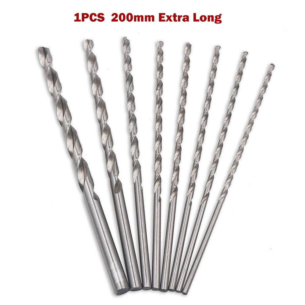 1 PC Drill Bits Extra Long High Abrasion Resistance High Speed Steel