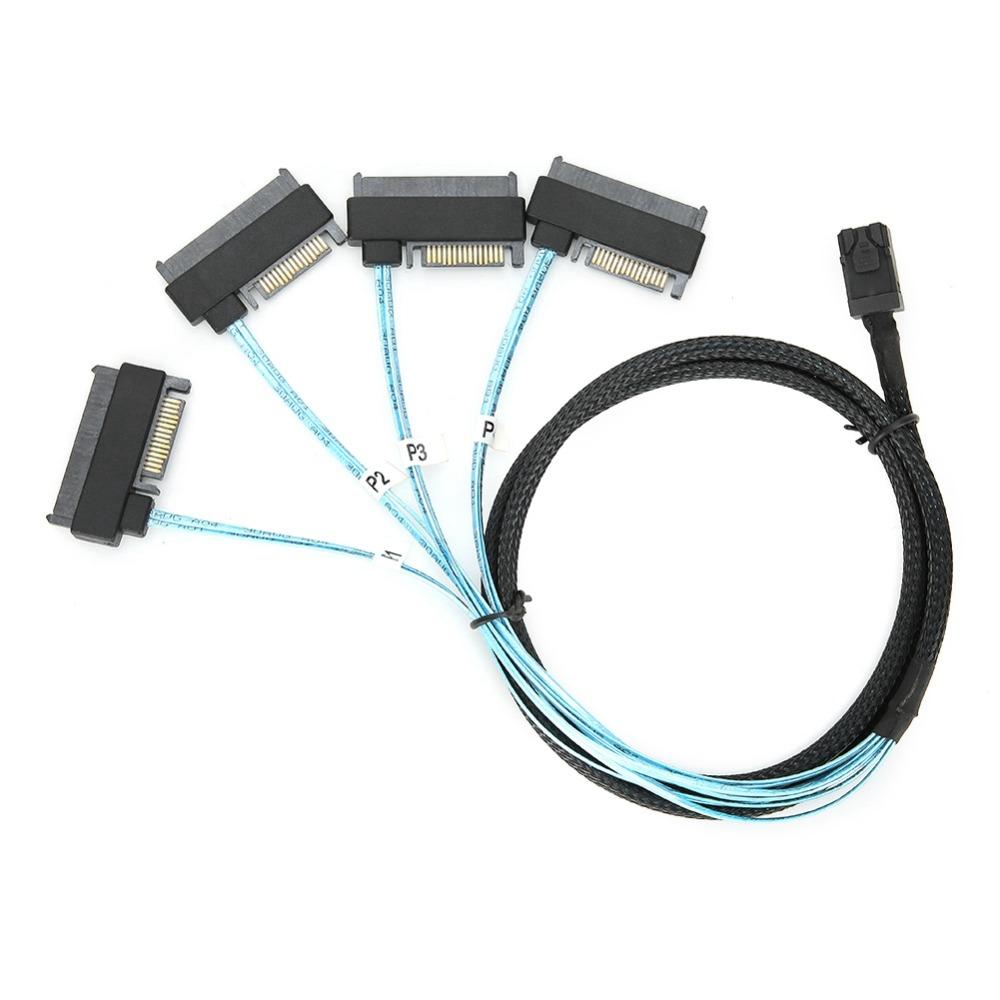 High Speed” Adapter Cable 6Gbps Server Cable SFF-8643 To 29pin SFF-8482 Cable Storage Expansion