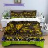 Dortmund Pattern Bedding Home Decoration Birthday Gift (1 * duvet cover + 2 * pillowcase, without core)